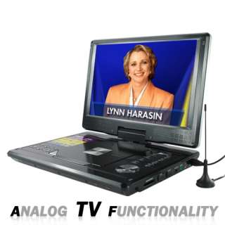 Portable Multimedia DVD Player with 12 Inch Widescreen  