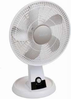 Sunbeam 12 Inch 3 Speed 120 Volt Oscillating Table Fan  