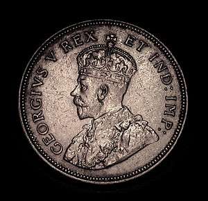 1924 BRITISH EAST AFRICA 1 SHILLING SILVER COIN HIGH GRADE LUSTER FULL 