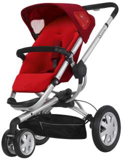 Quinny Buzz 3 Wheel Baby Stroller w/ Reversible seat Rebel Red NEW 