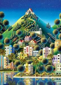Andy Russell Hidden Village Worlds Smallest Jigsaw Puzzle   1000 pc 
