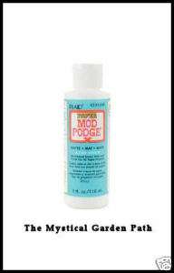 4oz PAPER Mod Podge Matte Acid Free Glue & Sealer  