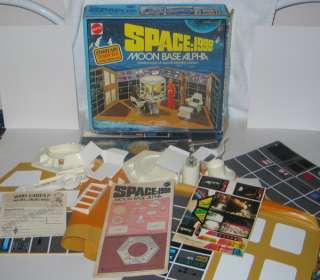 Space 1999 Moon Base Alpha Control Room Playset 1976  