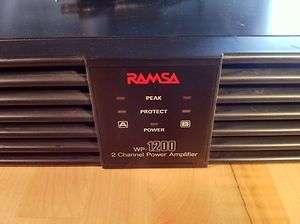   WP 1200 POWER AMP STEREO/MONO SURROUND SOUND HOME THEATER AMPLIFIER PA