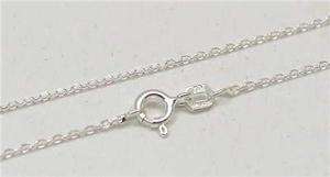 15MM ITALIAN STERLING SILVER 925 ANCHOR CHAIN 16  