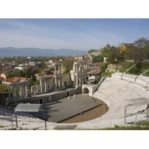 Roman Theatre of Ancient Philippopolis, Plovdiv, Bulgaria, Europe 