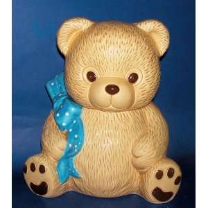  ONE CUTE TEDDY BEAR Cookie Jar 
