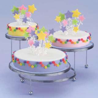 Wilton CAKES N MORE 3 TIERED PARTY STAND Tier Desserts  