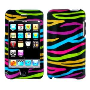 Colorful Zebra Hard Case Snap on Cover for Apple iPod Touch 2nd 3rd