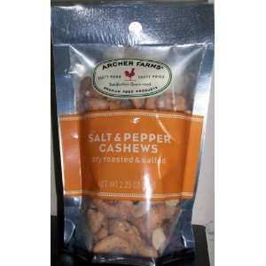 Archer Farms Salt & Pepper Cashews Dry Roasted & Salted 2.25oz  