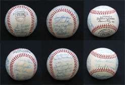 1959 Los Angeles Dodgers team signed baseball (23 sigs)  