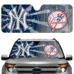  New York Yankees Auto Sun Shade