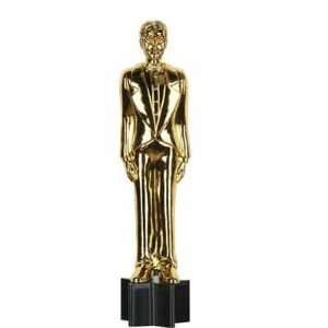 Awards Night Male Statuette Large Wall Cling Toys & Games