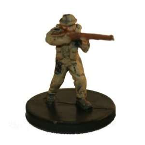  Axis and Allies Miniatures BEF Infantrymen # 19   Early 