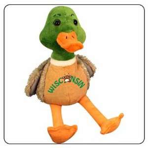  Wisconsin Souvies Plush Duck Stuffed Animal Toys & Games
