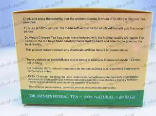 boxes Dr. Ming Herbal Tea TE CHINO DEL DR MING , Slimming Weight 