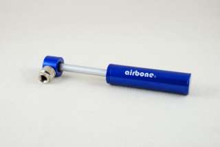 New Airbone Pocket Bike Pump Bicycle Air Pump   Blue  