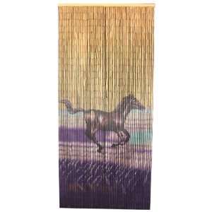  HORSE bamboo hanging DOOR CURTAIN home DECOR Everything 