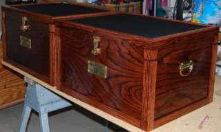 Braiding Box   Tack Trunk English or Western Oak Wood  