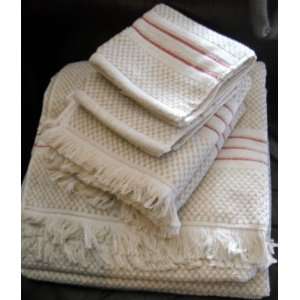   Bath Towel Set/ Hand Towel/ Wash Cloth Set 6pc: Home & Kitchen