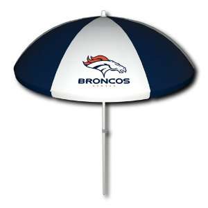 Denver Broncos 72 Inch Beach/Tailgate Umbrella  Sports 