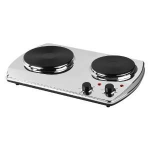 NEW* Electric Portable Dual Double Burner Hot Cooking Plate *QUICK 