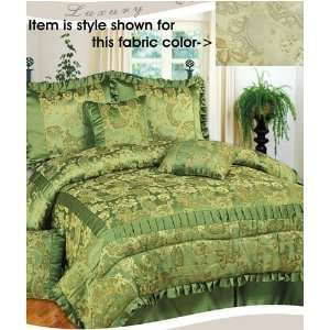   Luxury Queen Size Jacquard Comforter Bed in a Bag Set