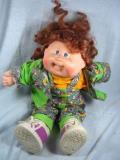 HASBRO CABBAGE PATCH KID DOLL CPK OVER THE TOP RED HAIR  
