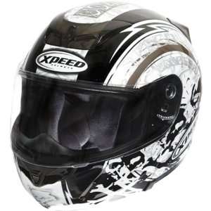   Tech Sports Bike Racing Motorcycle Helmet   Silver / Small Automotive