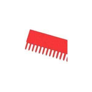   Large PaperLock Eco Comb Binding Strips   50pk Red: Office Products