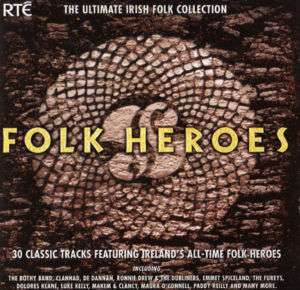 FOLK HEROES The Ultimate Irish Folk Collection (2 CDs)  