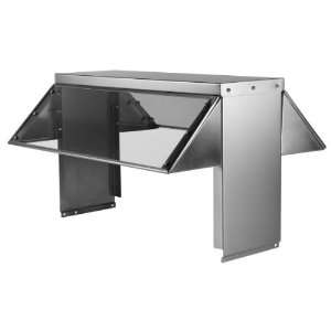  Buffet Stainless Lexan Sneeze Guard for 5 Bay Hot or Cold 