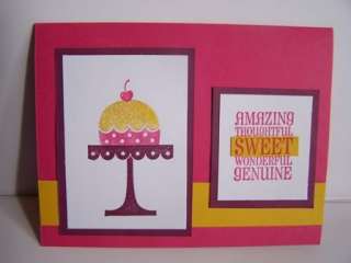 Stampin Up handmade greeting card birthday PY LOT  
