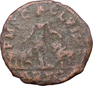   VIMINACIUM 251AD Authentic Ancient Roman Coin LEGIONS BULL LION rare