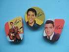 ELVIS PRESLEY 3 SMALL HINGED COLLECTIBLE TINS