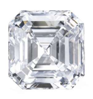 ct Asscher Cut Diamond G Color VS2 Clarity W/ GIA Report  