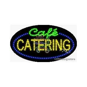  Cafe Catering LED Business Sign 15 Tall x 27 Wide x 1 