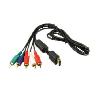 HD Component AV Video Audio Cable NEW for SONY PlayStation 3 PS2 PS3 