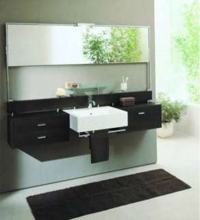 Contemporary Bathroom Vanity+Sink+Cabinet+Mirror UL 16  