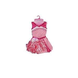    Dream Dazzlers Cheerleader Dress with Pom Poms Toys & Games