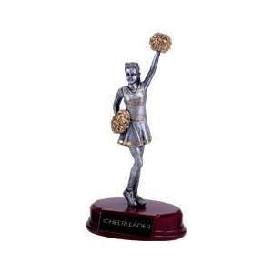  Cheerleading Trophies   Full Action Resin Sports Figures 
