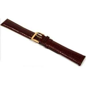   Leather Crocodile Grain Watch Band Long 19mm Arts, Crafts & Sewing