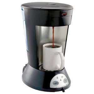 Automatic Commercial Grade Pod Coffee Brewer in Black  