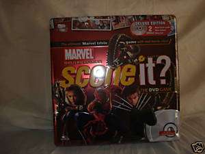 NEW Scene It? Deluxe Marvel Edition DVD Game Tin  