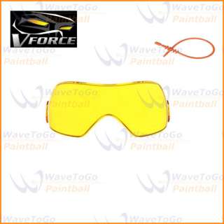 VForce V Force Paintball Grill Goggle Mask Lens Yellow  