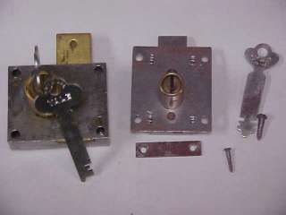 New antique desk/cabinet locks, post keys and flat keys. Locksmith 