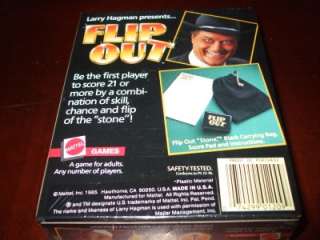 Mattel Flip Out Larry Hagman Dallas Dice Game MISB 1985  