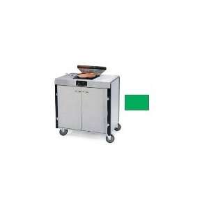   GRN   40.5 in High Mobile Cooking Cart w/Induction Heat Stove, Green
