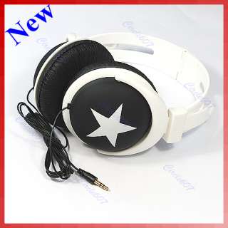 DJ Stereo Mix Style Star Headphone Hiphop Mp3 Mp4 Black  