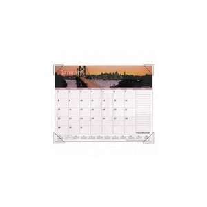  Visual Organizers Harbor Views Monthly Desk Pad: Office 